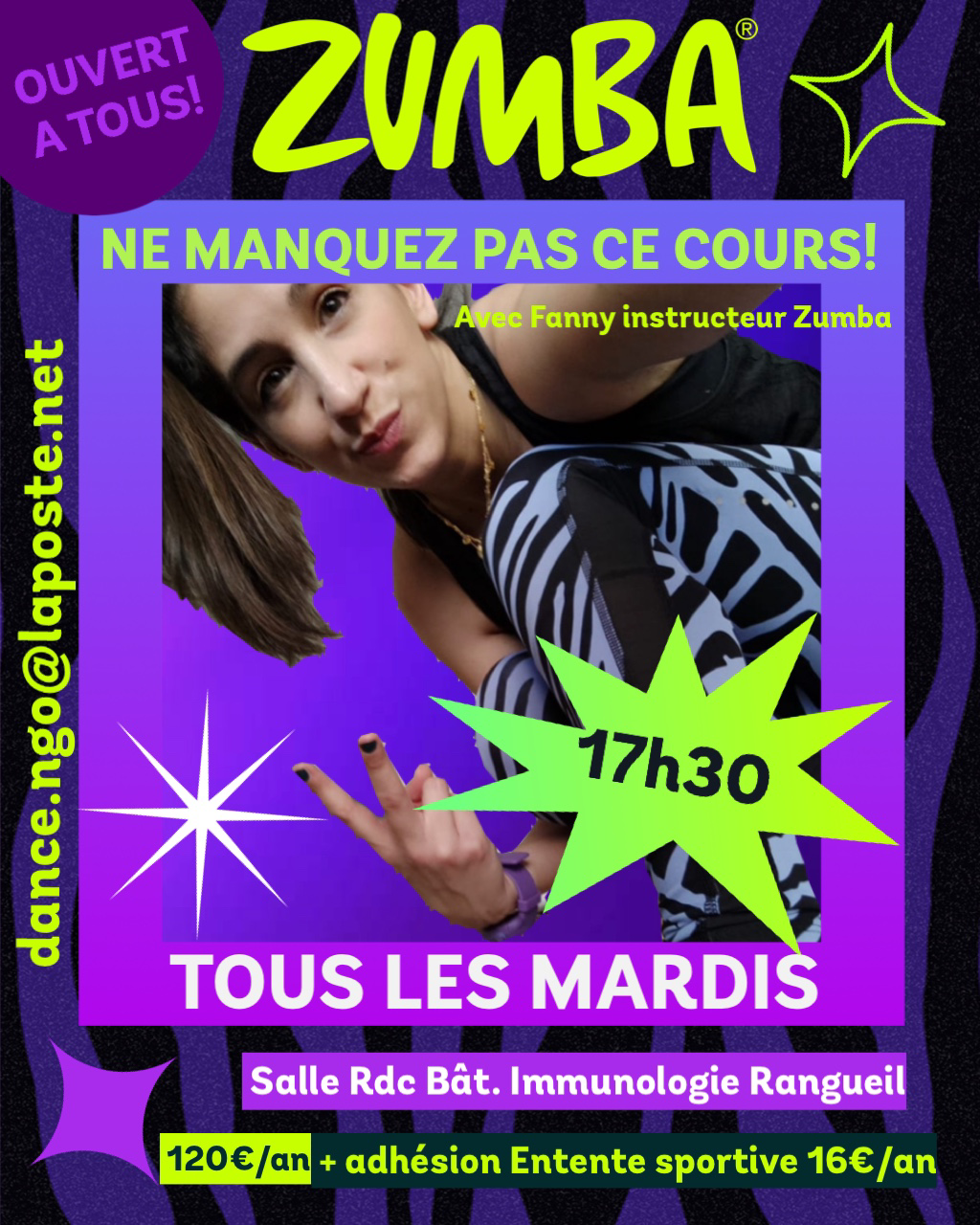 Flyer zumba 2025
